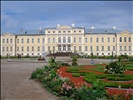 Rundale palace renovated south facade